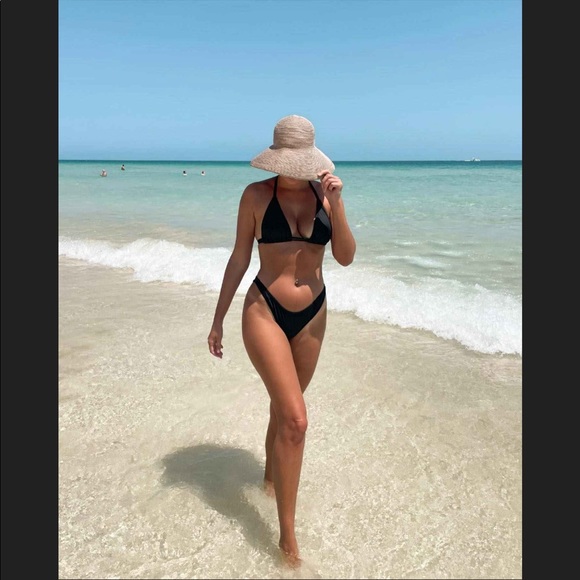 TARGET XHILARATION Pink Bikini Swim Bottoms Low-Rise Extra-Cheeky Lightweight L - Picture 6 of 16